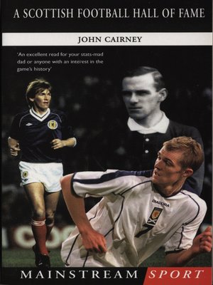 cover image of A Scottish Football Hall of Fame